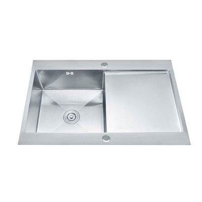ViandPro Single Bowl Single Drainer Sink – 1000 x 500mm – Stainless Steel