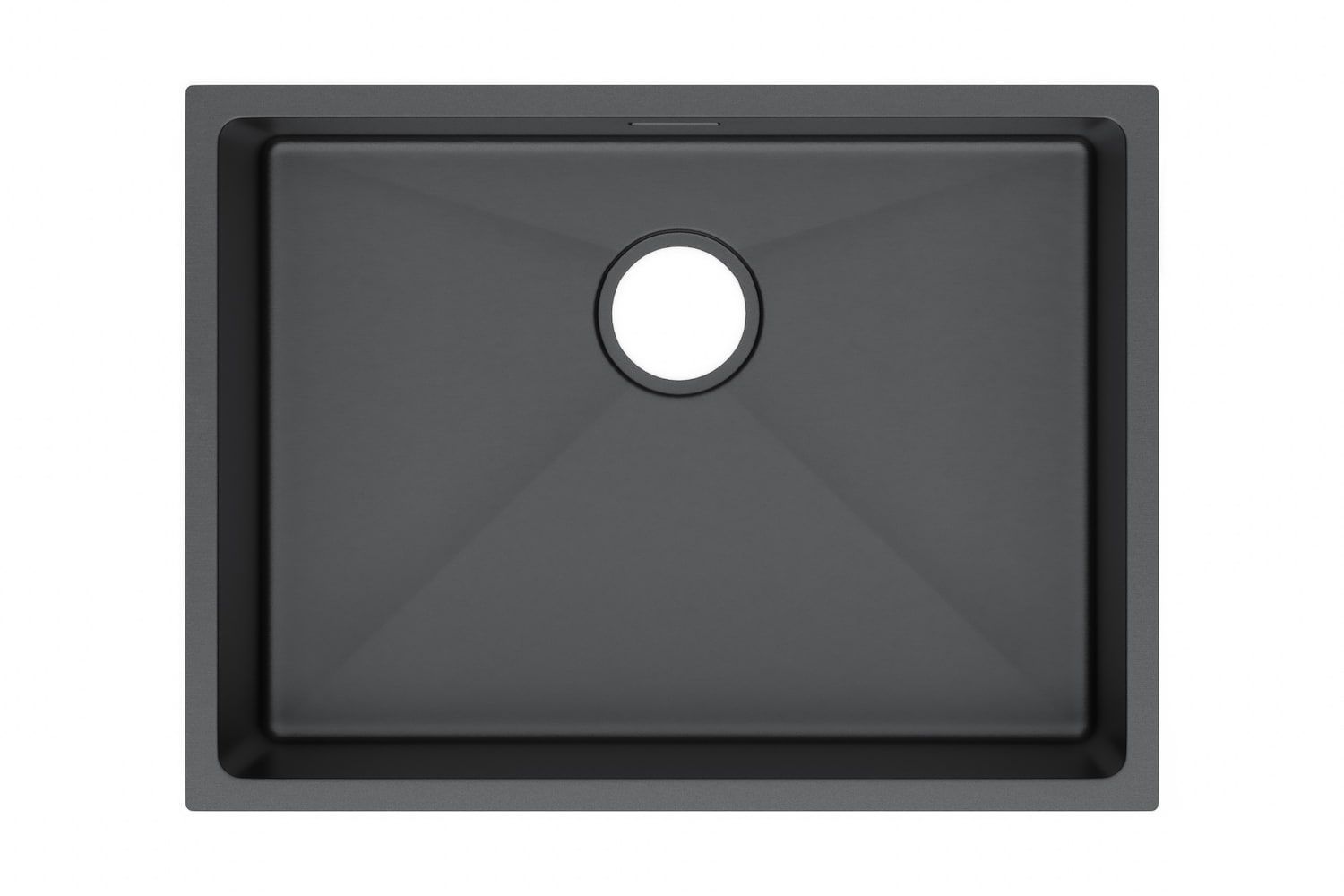 Nexa Large Undermount Kitchen Sink – 590 x 440mm – Carbon Grey