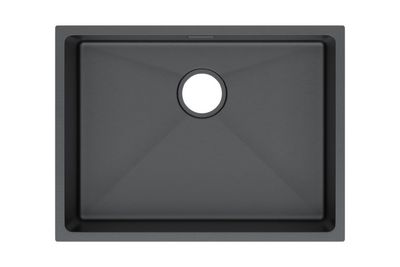 Nexa Large Undermount Kitchen Sink – 590 x 440mm – Carbon Grey