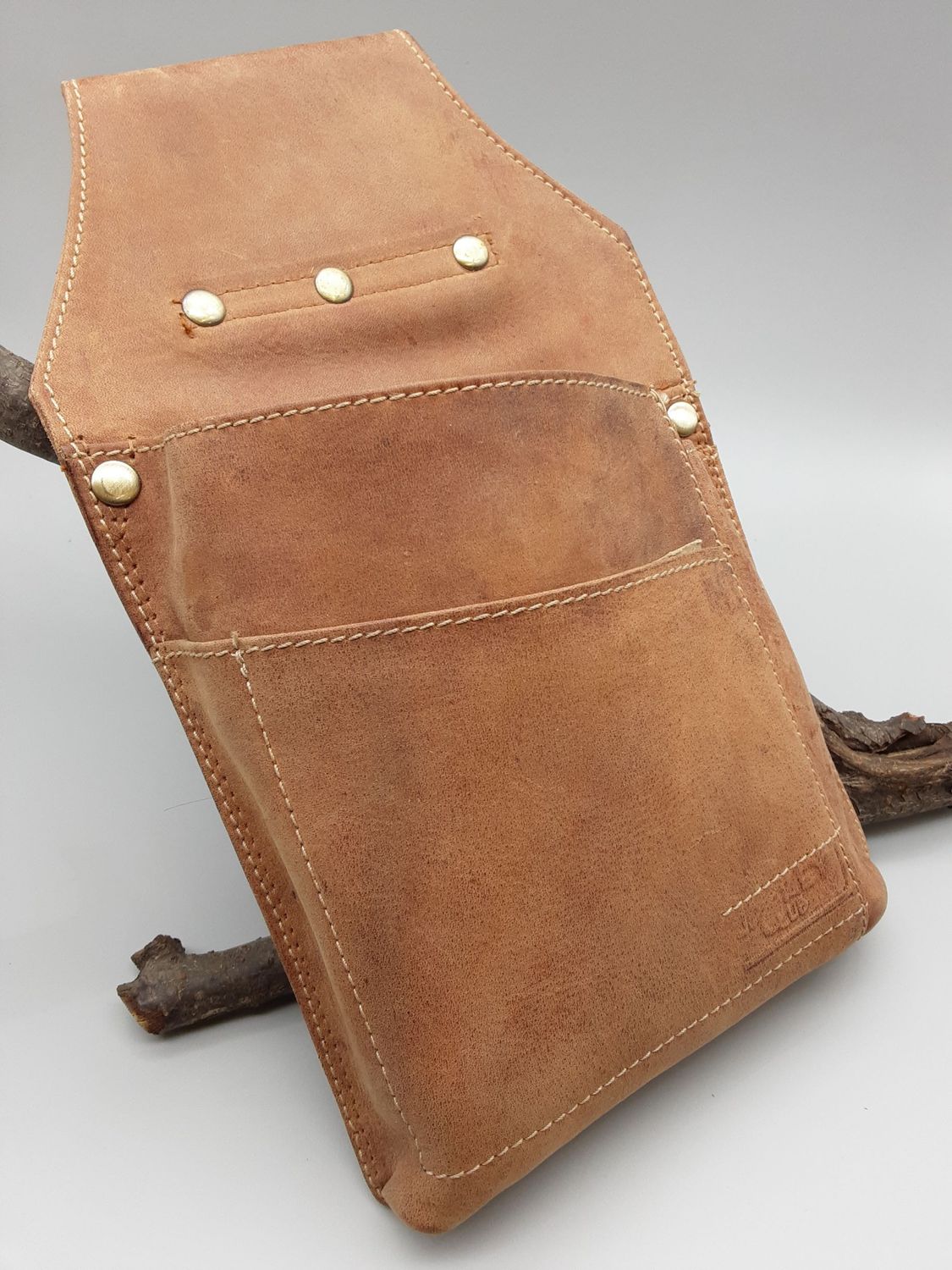 Kellner Köcher/ Halfter Büffelleder