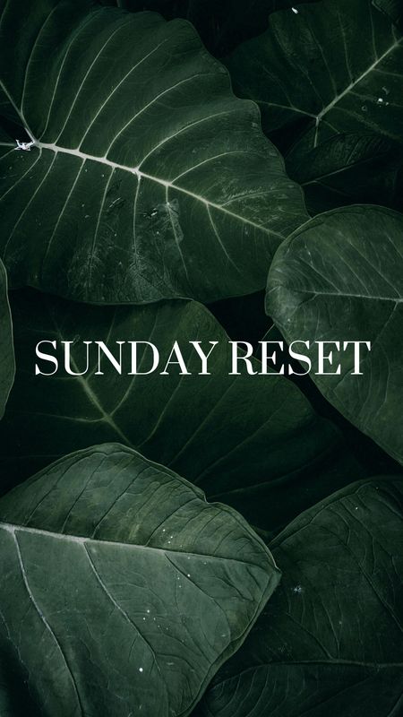 Sunday Reset Einzelstunden