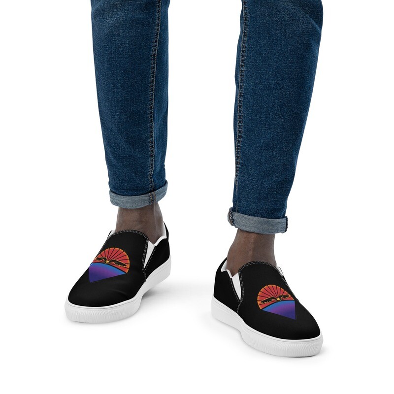St. Owsley by M. Reid Men’s slip-on canvas shoes