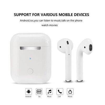 wireless Bluetooth earbuds for android/ ios/ laptop