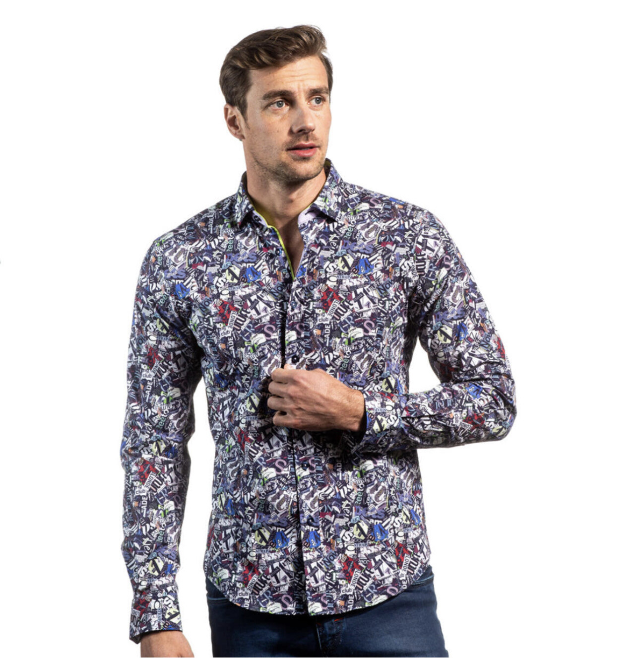 Eight X Slim Fit Men Shirt
