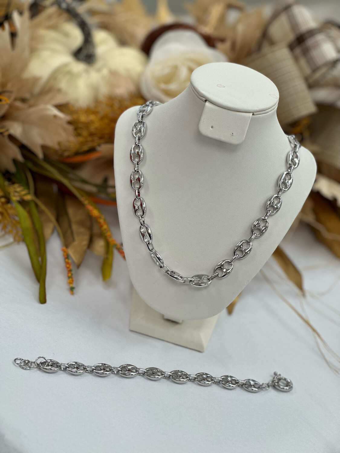 GUCCI STYLE SET SILVER