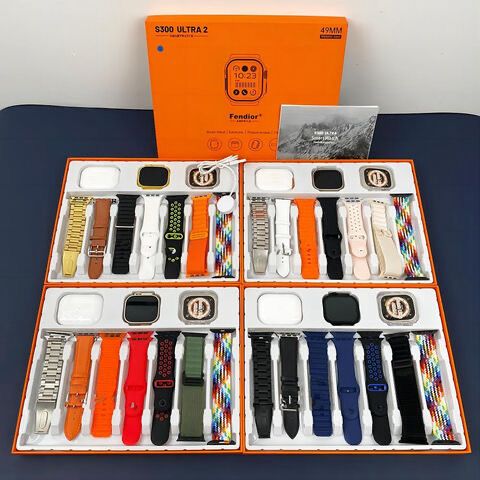 SET DE SMART WATCH AND EARPODS AND BELTS 