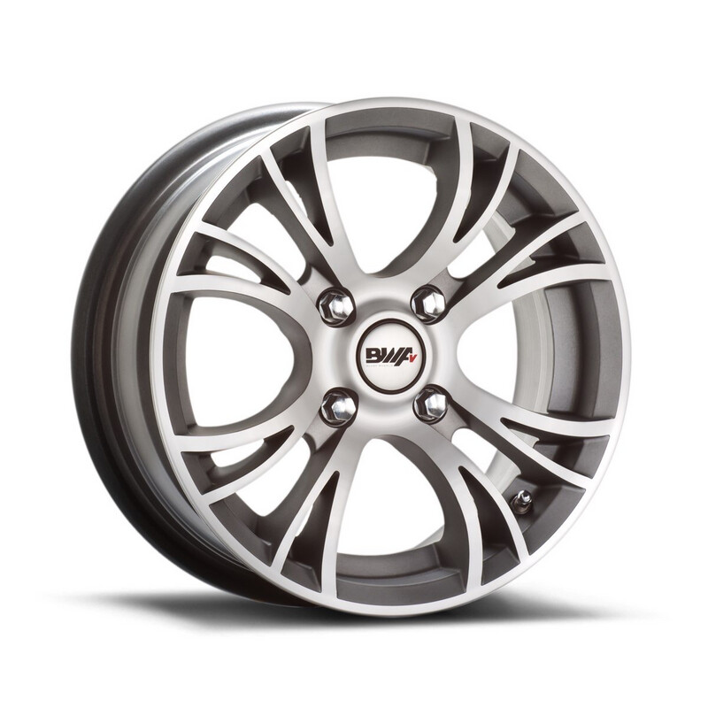 BWAV 5.5X13 PHANTOM 4H 108 PLATINO DIAMANTADO MATE