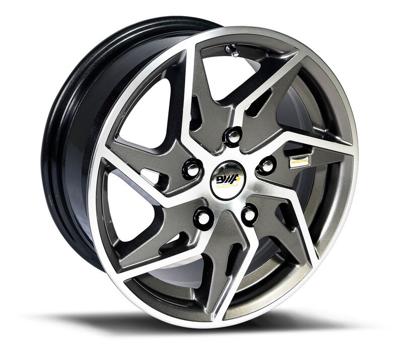 BWAV 6.0X14 BLADE 4H 114.3 BLACK CELESTY BRILLANTE