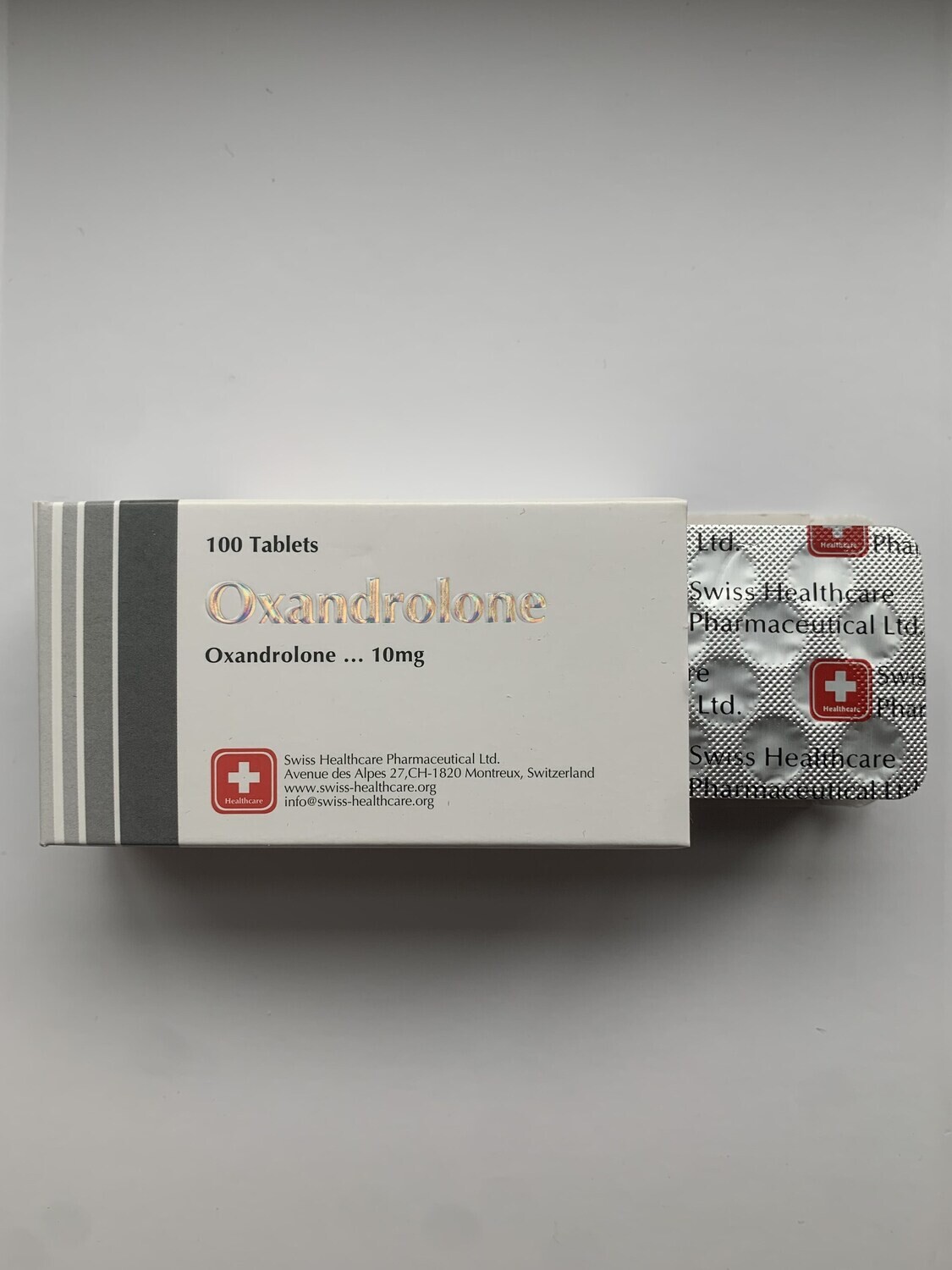 SWISS - Oxandrolone (Anavar) 10mg x 100 tablets
