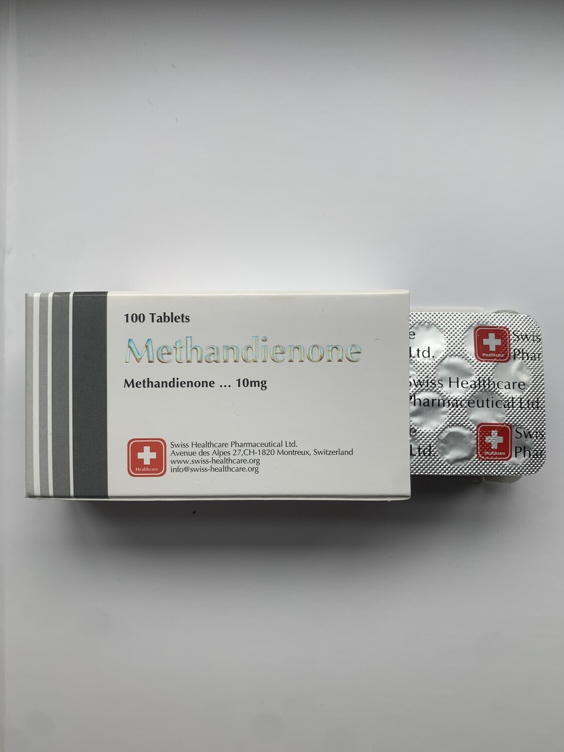 SWISS - Methandienone (D-bol) 10mg x 100 tablets