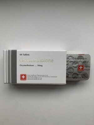 SWISS - Oxymethalone (Anadrol) 50mg x 60 tablets