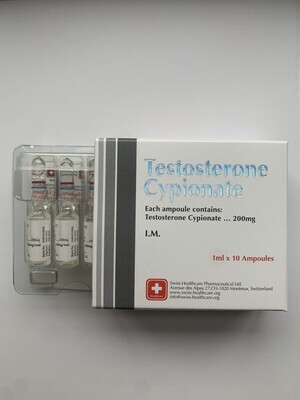 SWISS - Testosterone Cypionate 200mg x 10 ampules