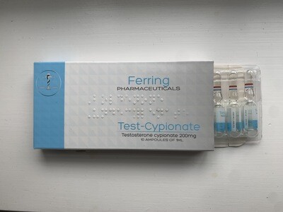 FERRING PHARMACEUTICALS - TEST CYPIONATE (Testosterone Cypionate) 200mg x 10 ampules