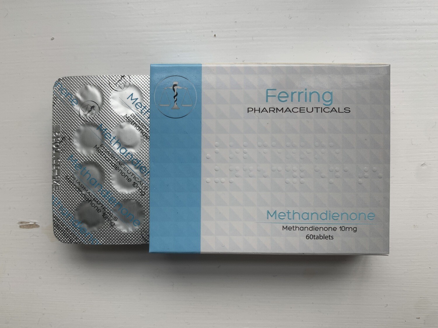 FERRING PHARMACEUTICALS - Methhandienone 10mg x 60 tablets