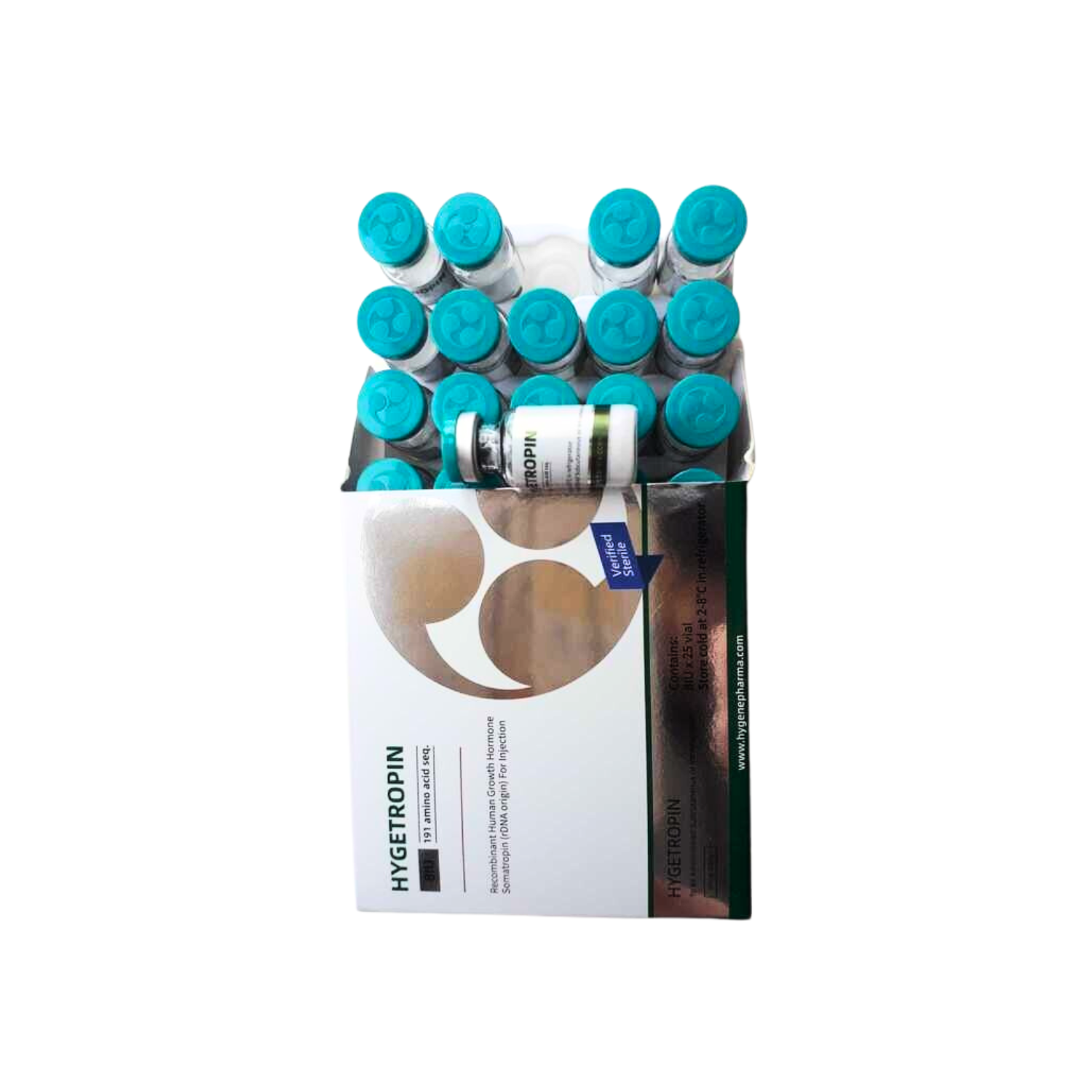 Hygetropin 200iu kit (Green tops) by Hygene Pharma