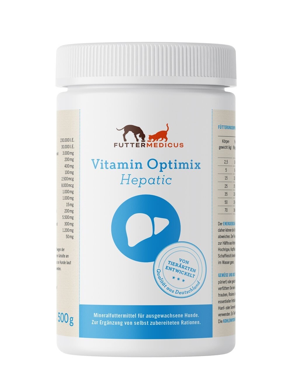 Vitamin Optimix Hepatic 500 g