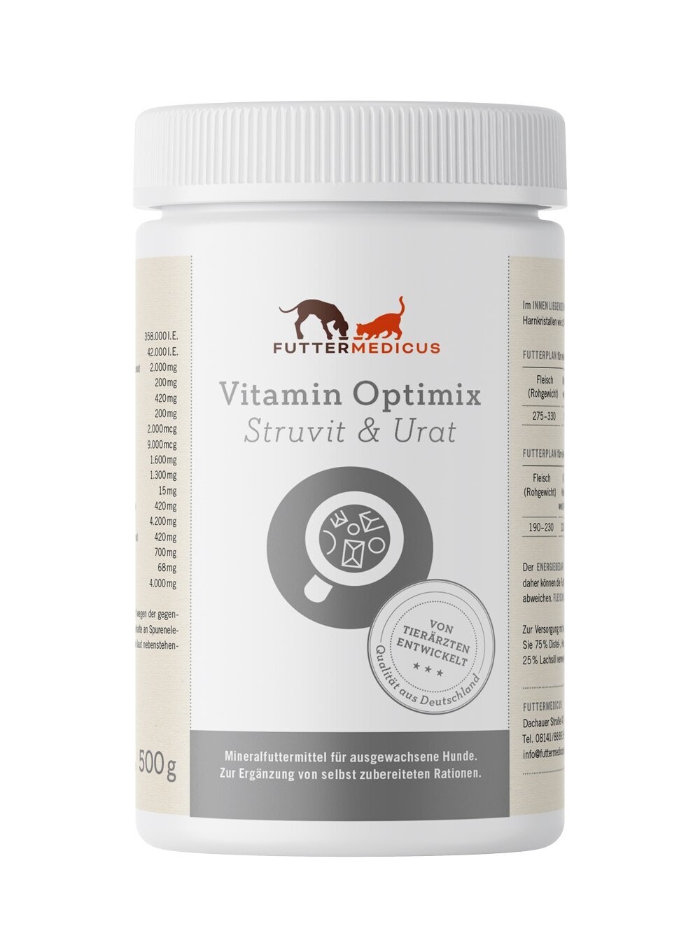 Vitamin Optimix Struvit & Urat 500 g