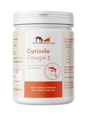 Optisolo Omega 3 Lachsöl Kapseln 180 Stk