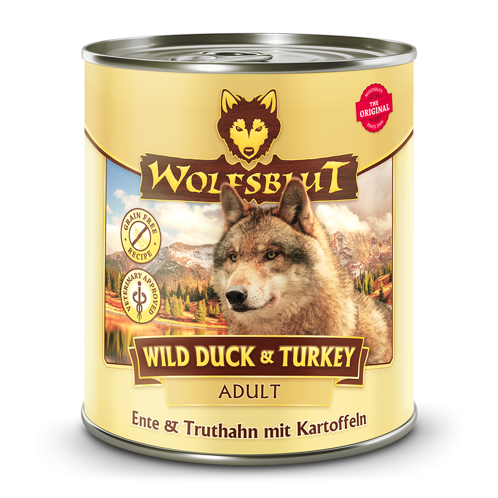 Wolfsblut Adult Ente & Truthahn mit Kartoffeln