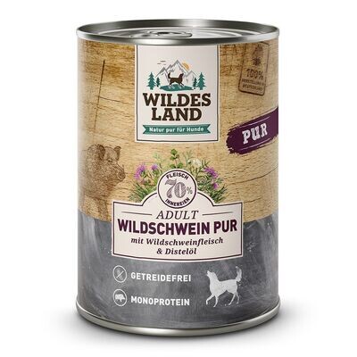Wildes Land Wildschwein & Distelöl