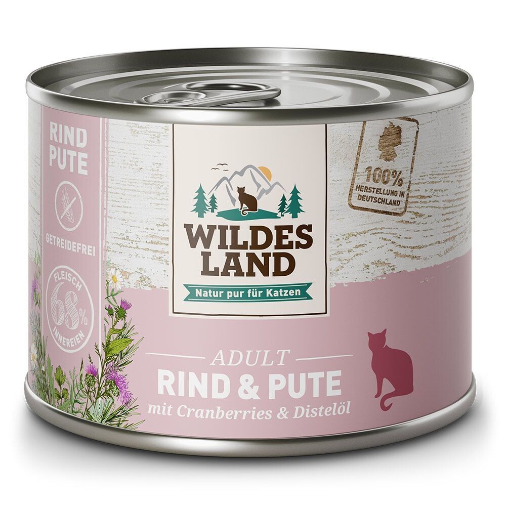 Wildes Land Rind & Pute mit Distelöl