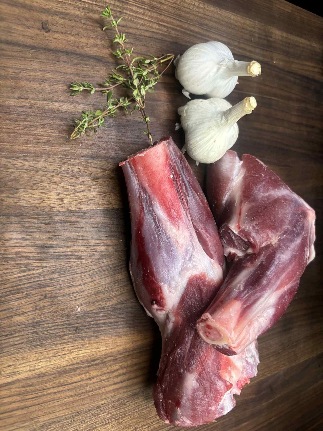 Foreshank pastured Boer Goat