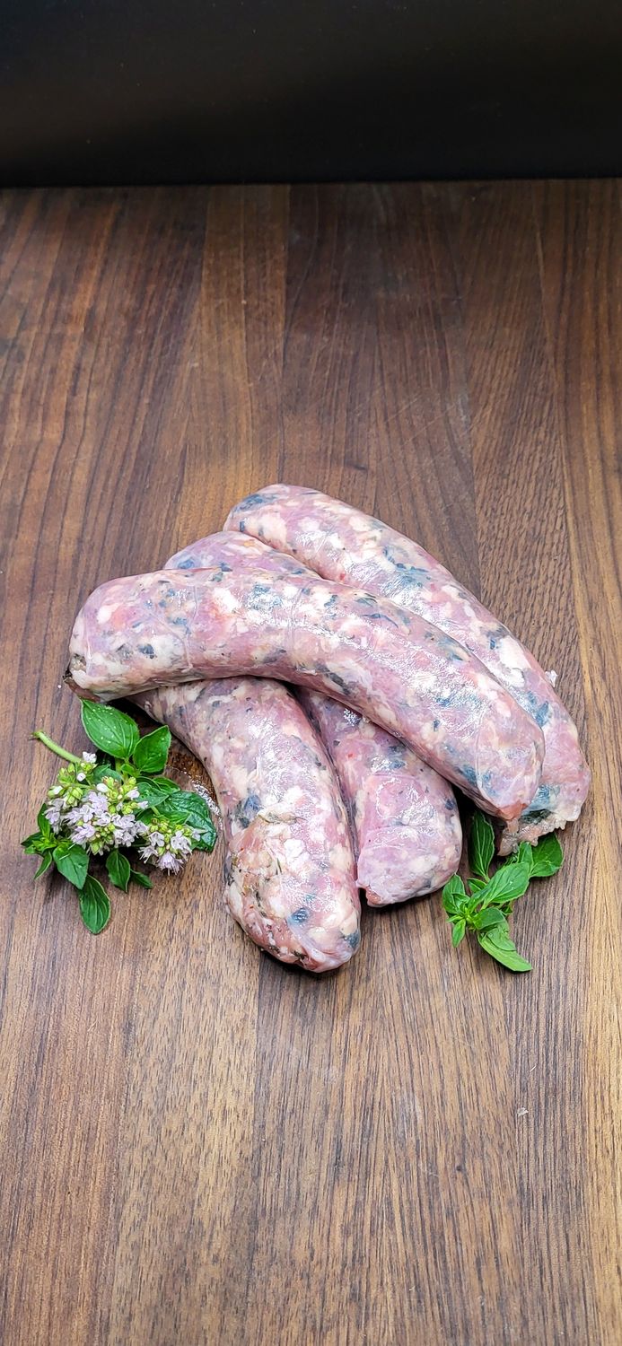 Chimichurri sausage