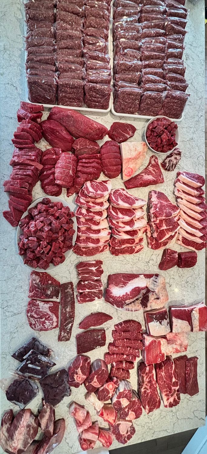 Whole beef Angus grass-fed