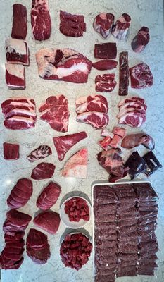 Quarter (split half) Angus beef Grass-Fed