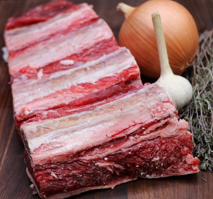 Beef Spare ribs (short rib) grass-fed Angus