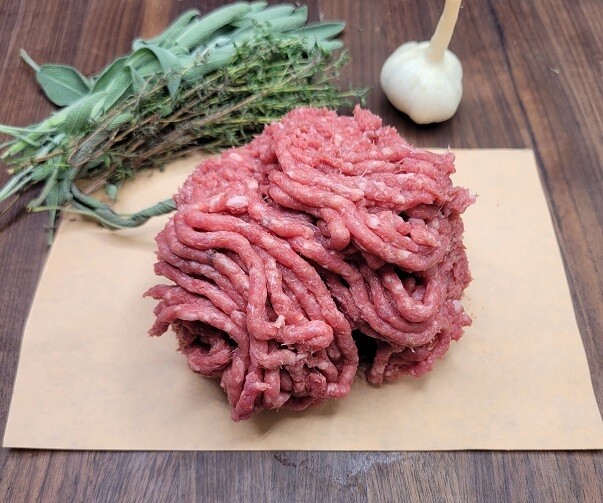 Paleo blend (40% ground beef + 60 % organs) grass-fed Angus