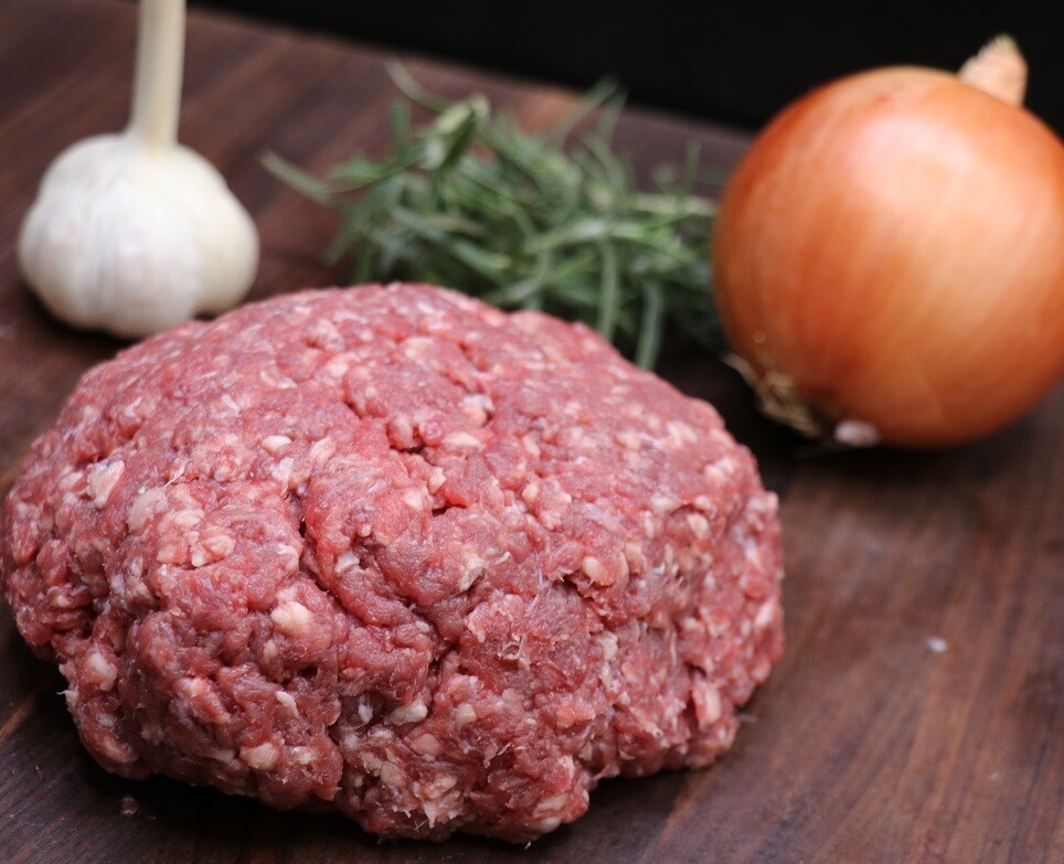 SUPER SPECIAL: GROUND BEEF 18x1 lbs grass-fed Angus