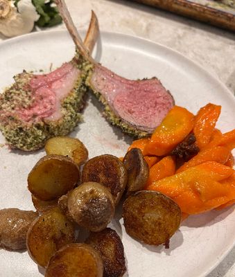 Rack of lamb