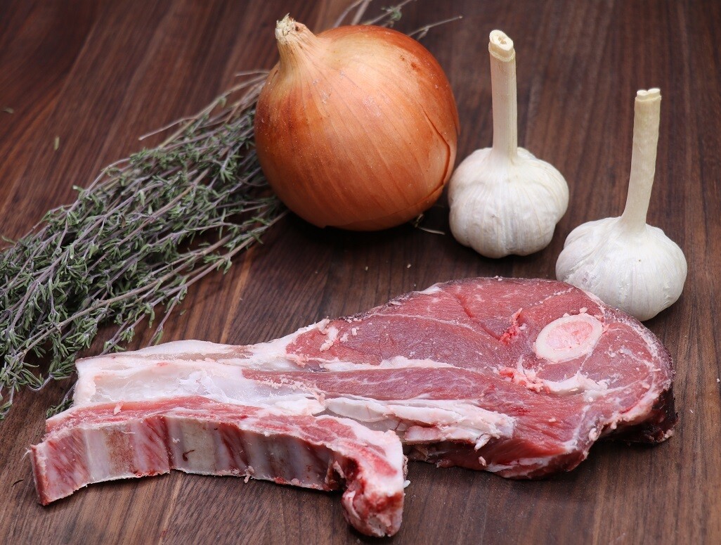 Shoulder steak of lamb