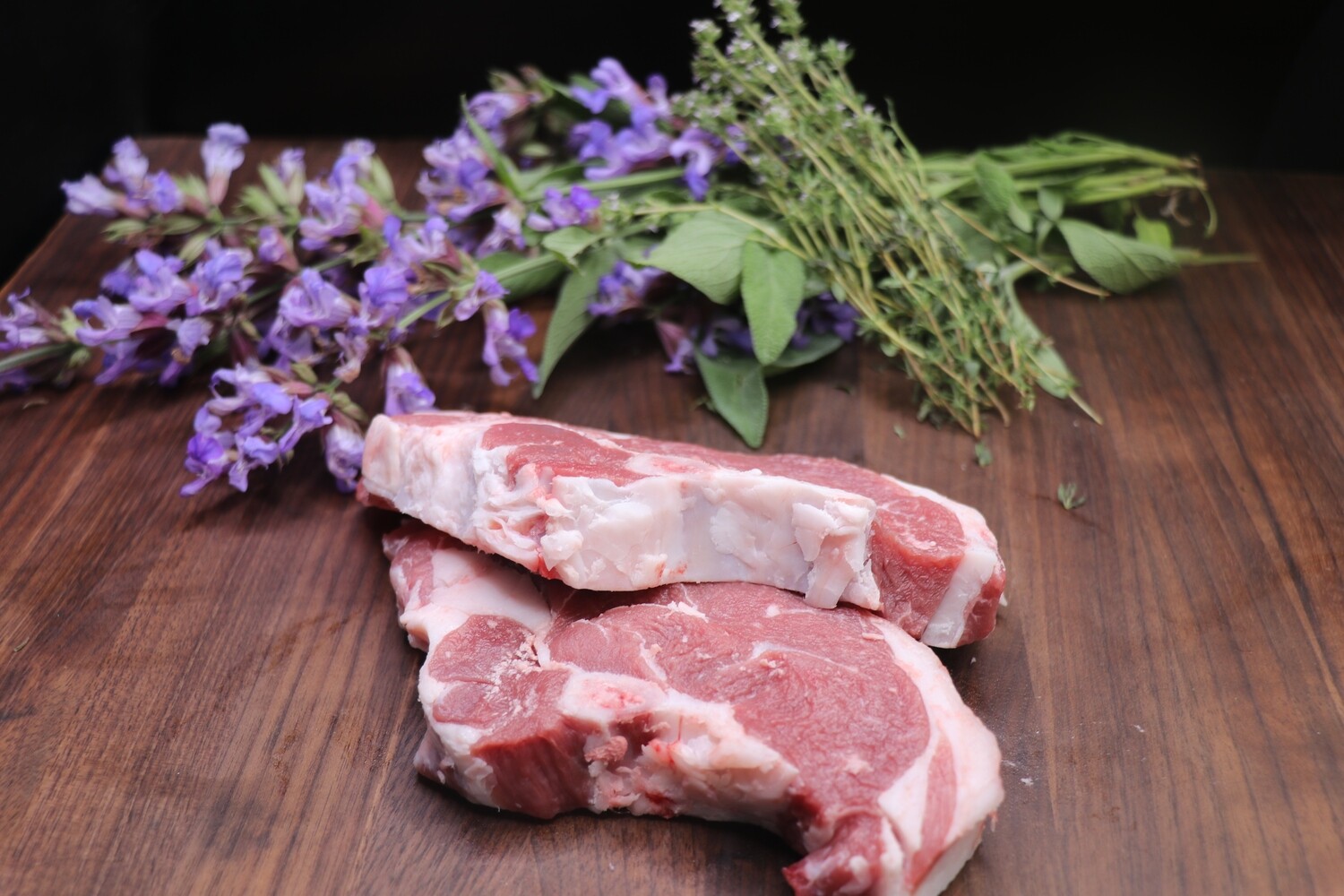 Pastured lamb steak (leg)