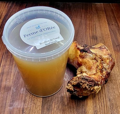 Unsalted Beef Broth 900 mL (grass-fed Angus)