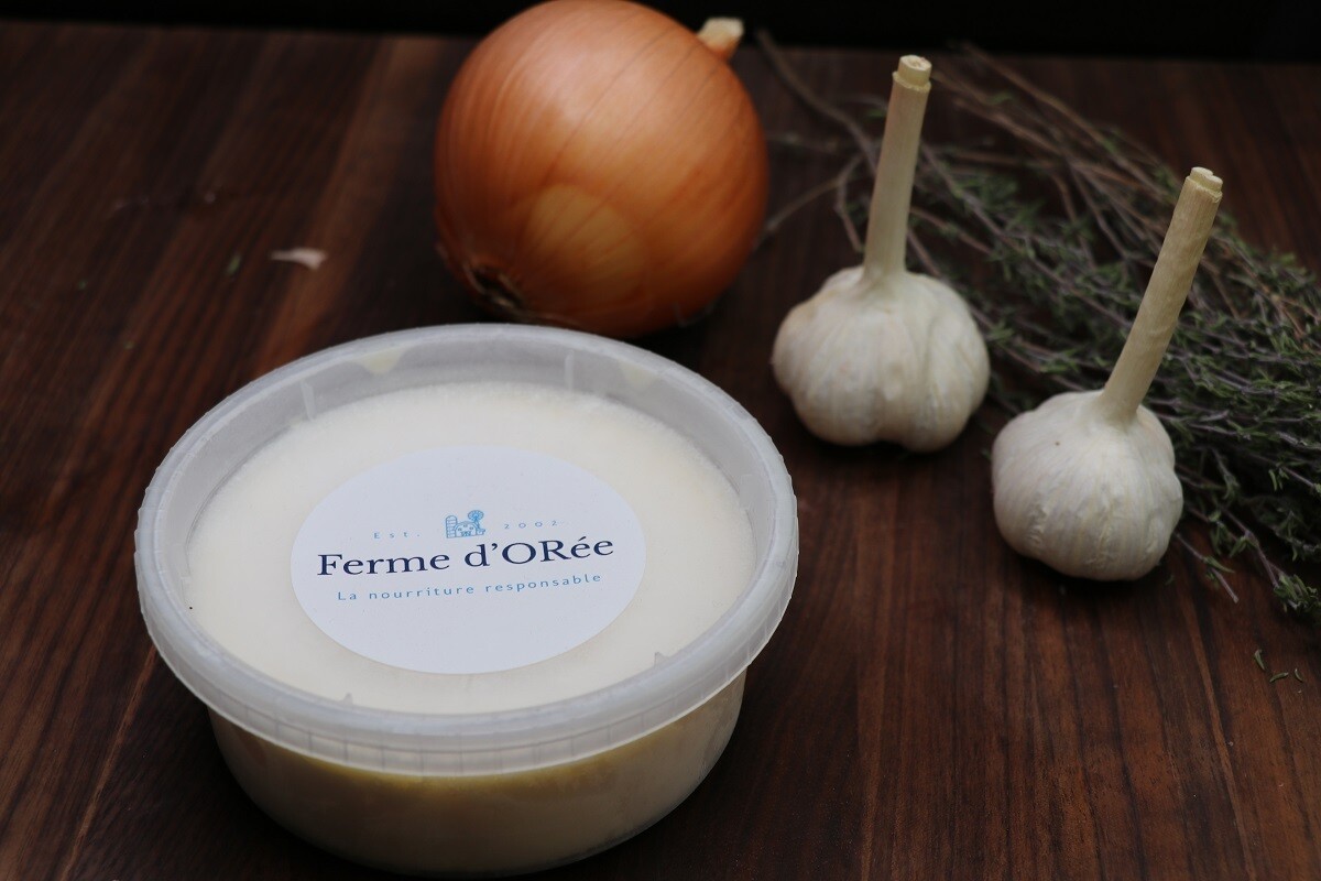 Rendered beef fat (tallow) grass-fed Angus