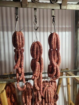 Saucisse sel et poivre
