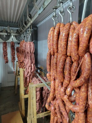 Garlic and thyme sausage