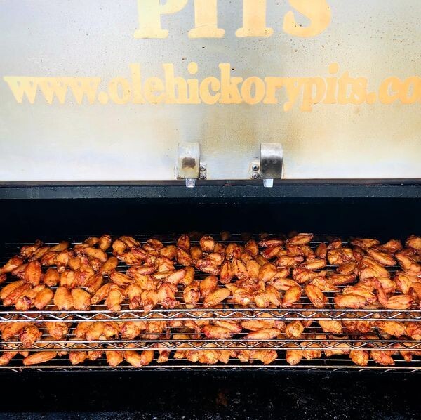 Old Clyde smoked Chicken wings 12 pcx