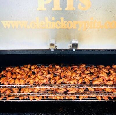 Old Clyde smoked Chicken wings 12 pcx