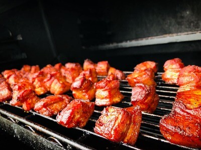 Old Clyde Pork Belly Burnt Ends