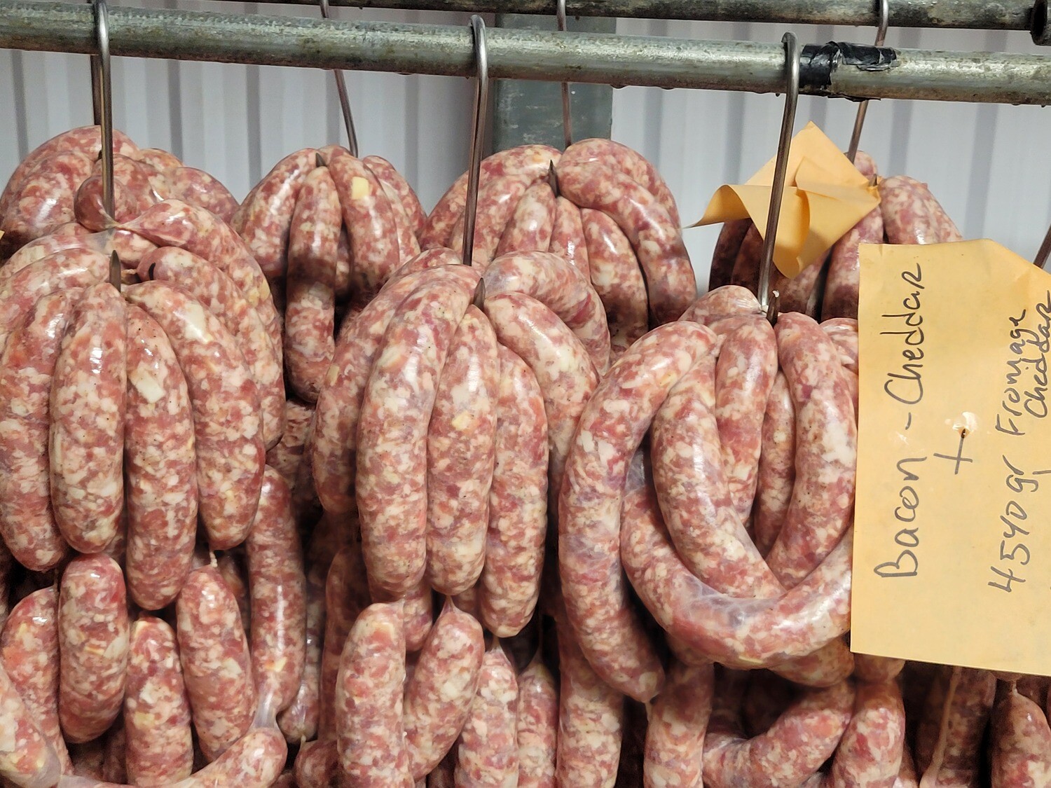 Bacon cheddar sausage