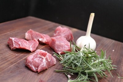 SPÉCIAL: Cubes de porc Ferme d'ORée de pâturage 10 x 1 lbs