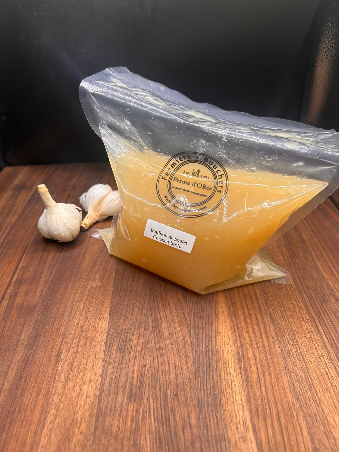 Unsalted chicken broth 1L