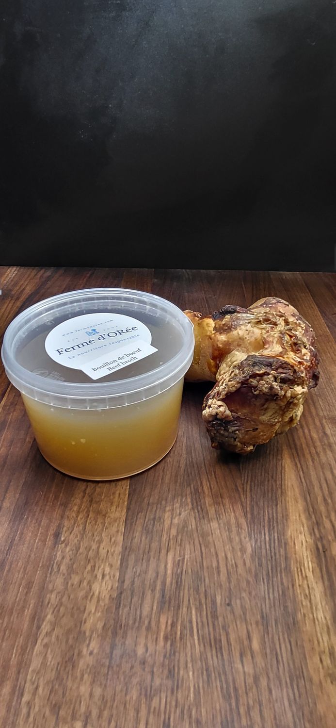 Unsalted Beef Broth 0.5L (grass-fed Angus)