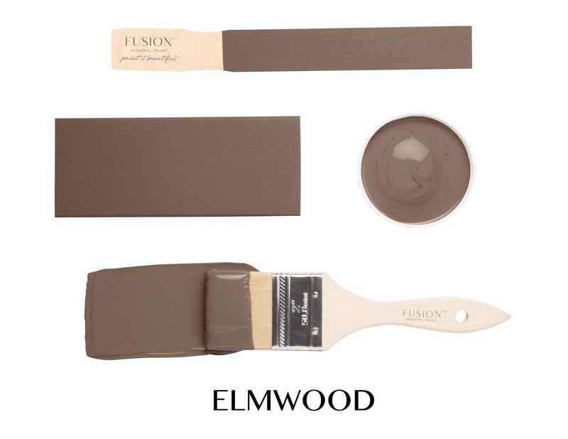 Elmwood een warm bruine kleur. Fusion Mineral Paint,