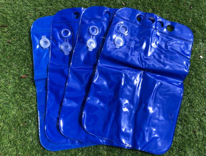 Plastic water bags for keeping in place Packaworld products