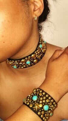 Chokers &amp; Cuffs: For People &amp; Pets! (chocolate)