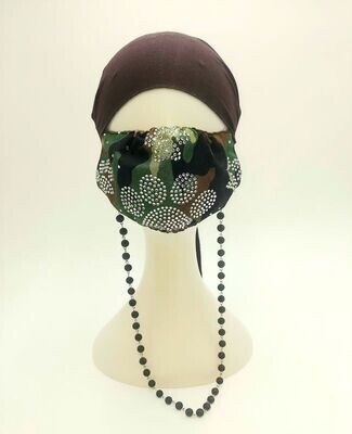 The Face Mask: Camouflage Crystal Paws